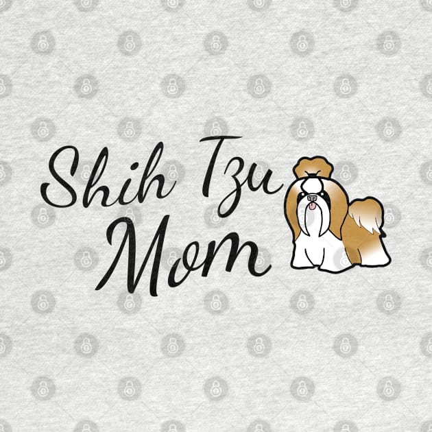 Shih Tzu Dog Mom by tribbledesign